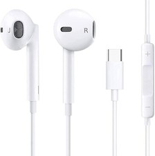 Cuffie USB C per iPhone 15/16 pro max , Type C con Microfono Hi-Fi Stereo