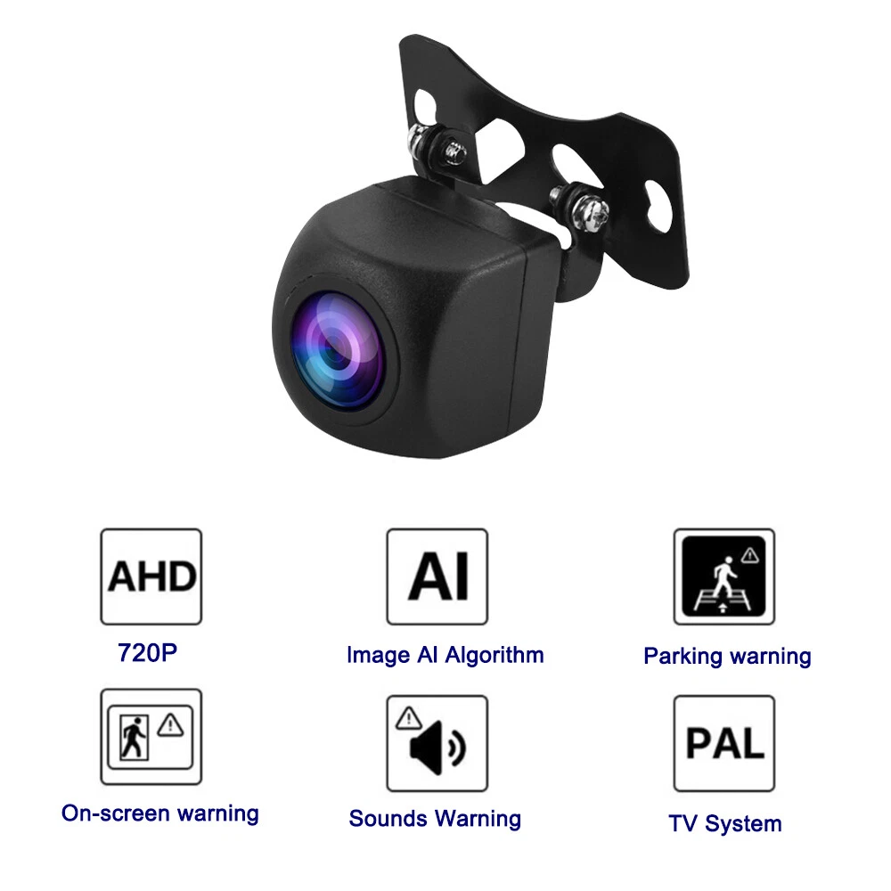 Car Rearview Camera AHD 720P Radar Alarm WaterProof 170&deg; Wide-Angle Reverse Bac - Picture 2 of 20