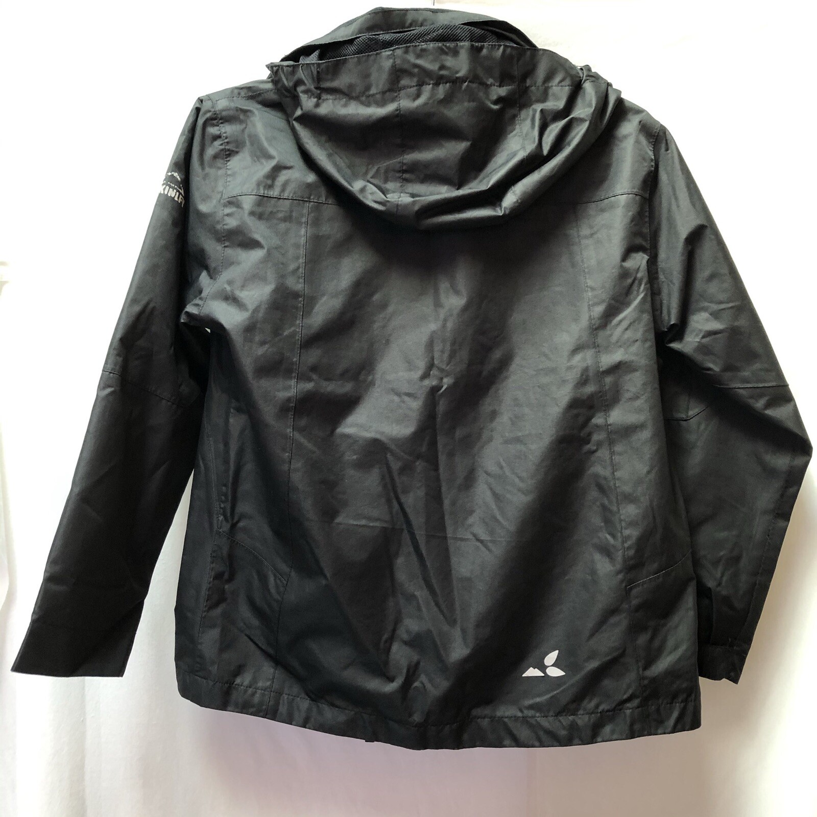 McKinley Aquamax Waterproof Full Zip Hooded Black Jacket Size S/P eBay
