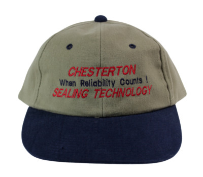 Chesterton Sealing Technology ''When Reliability Counts!'' Adjustable OSFM Hat Cat
