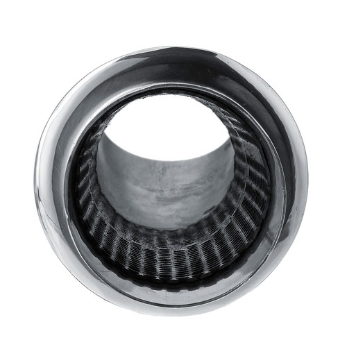 2.5" In/Out Exhaust Muffler Resonator 11" L Universal Silencer Stainless Steel - Bild 7 von 11