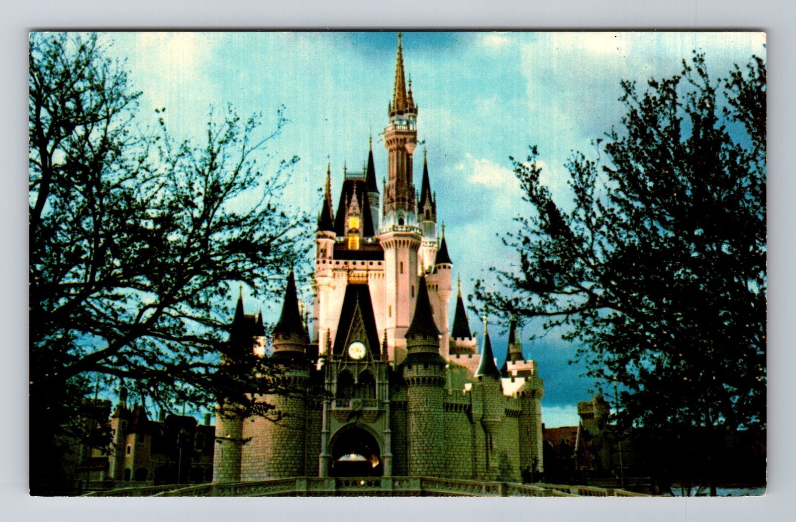 Vintage Orlando FL Postcard Featuring Cinderella Castle at Walt Disney World