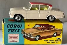 CORGI 234 FORD CONSUL 315 CLASSIC NEAR MINT IN ORIGINAL VERY GOOD BOX.