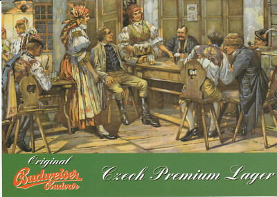 CPSM BUDWEISER TSCHECHISCHES PREMIUM LAGER
