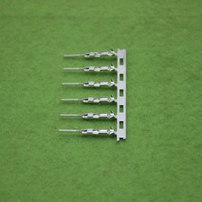 200pcs 2.54mm Dupont Jumper Wire Cable Housing Male Connector Terminal Crimps