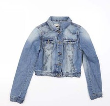 Newlook Womens Blue Jacket Coat Size 10