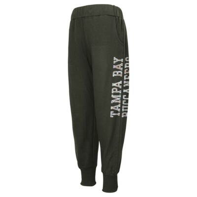 Tampa Bay Buccaneers NFL Team Color Shimmering Harem Pants Girls Youth