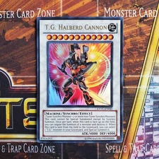 1x T.G. Halberd Cannon - UItra Rare - EXVC-EN043 - Unlimited - LP