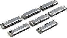 Hohner Blues Band 7-piece Harmonica Set