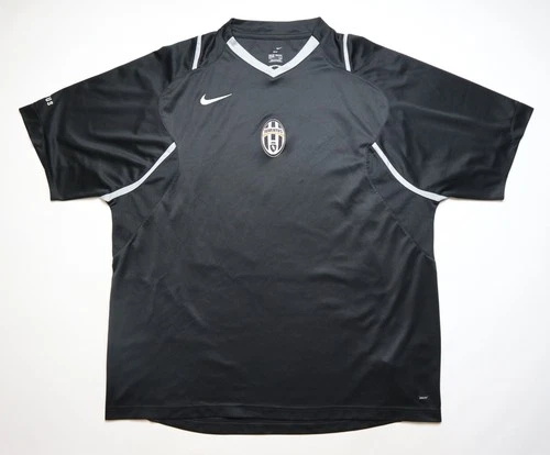 Juventus 2005/2006 Training Football Kit Shirt Soccer Jersey Nike Black Size 2XL