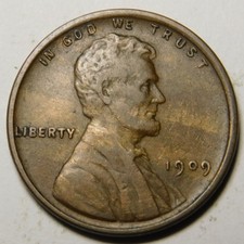 1909 P Lincoln Wheat Cent Penny VF-EF "Actual Coin Pictured"