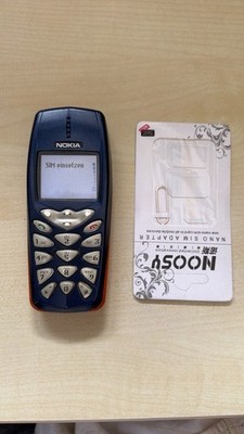 Nokia 3510i Blau Komplett Geprüft Garantie Volle Funktion Accu Neu Händler