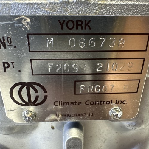 AC COMPRESSOR YORK OEM NEW F209R-21029 60 DAYS WARRANTY - Picture 4 of 6