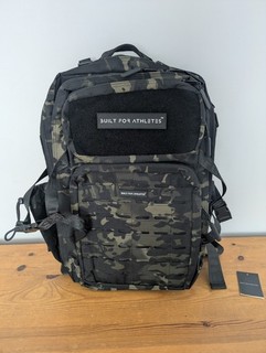 Built for Athletes 45L Gym Backpack Plus Black Camo