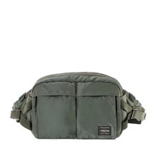 PORTER TANKER Nylon HIP BAG 622-08635 Sage Green Yoshida Co. JPN
