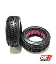 Quasi Speed Dirt Oval Tires w/Inserts Set of 4 2 Front/2 Rear QS-1600