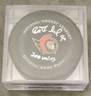 PATRICK LALIME Ottawa Senators Autographed Puck w/200 Wins inscription — photo 2