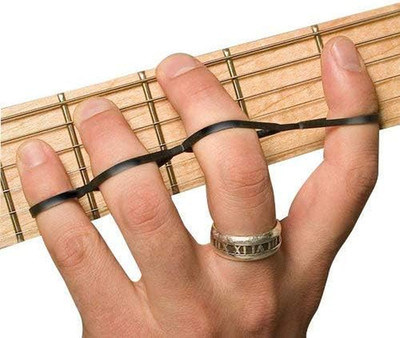   Resistance Training Bands for Guitar Bass Banjo Piano Finger Speed System - Pr