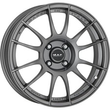 Alufelgen MAK XLR 17" 7J 4x100 ET 27 72 MATT GRAPHITE