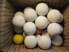 Lot of (24) Used Lacrosse Balls #12