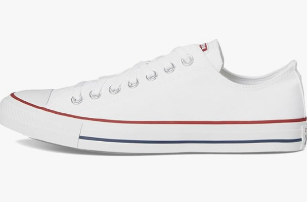 Converse Unisex Chuck Taylor All Star Canvas Low Top - White thumbnail 2
