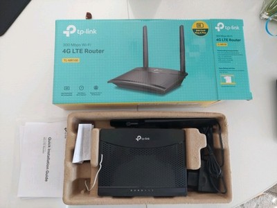 TP-LINK TL-MR100 Wireless N 4G LTE Router - Schwarz