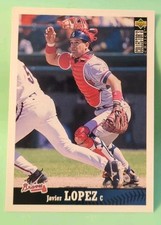1997 Upper Deck Collector's Choice - Javier Lopez #33 - Atlanta Braves 
