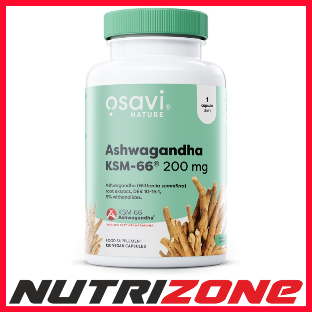 Osavi Ashwagandha KSM-66 200mg - 120 vegan caps