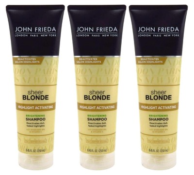John Frieda sheer blonde Highlight Activating 8.45 Fl Oz (Pack of 3) 