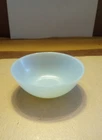 Vintage 1950's FIRE-KING Oven Ware Blue Delphite 4.5” Berry/Dessert Bowl