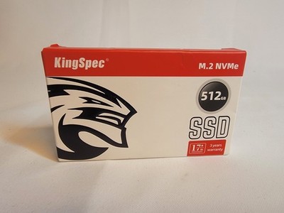 KINGSPEC M.2NVME SATA 512GB SATA SOLID STATE DRIVE