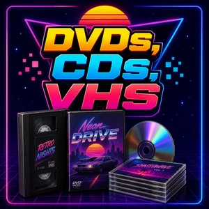 DVDs, CDs & VHS
