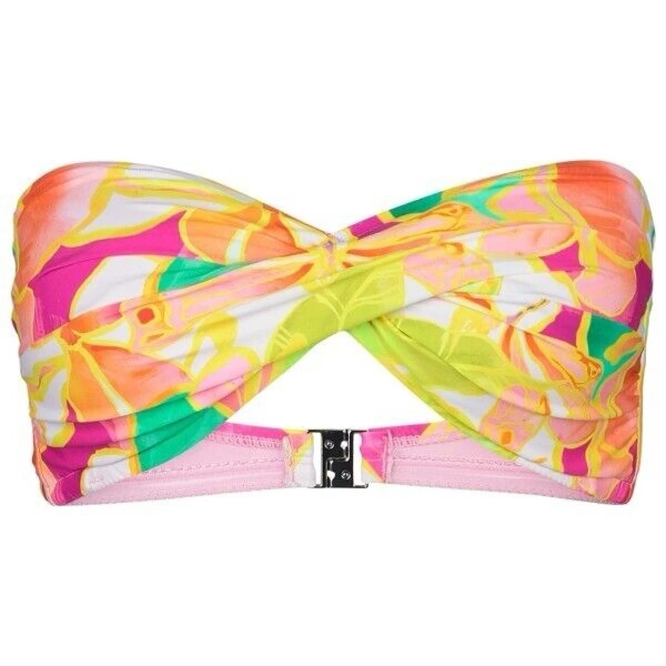Top de Bikini Seafolly Wonderland 8 Parte Inferior 4 Hipster Bandeau + Correas NUEVO $229 Foto 3 de 4