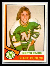 1974-75 O-Pee-Chee #308 Blake Dunlop RC