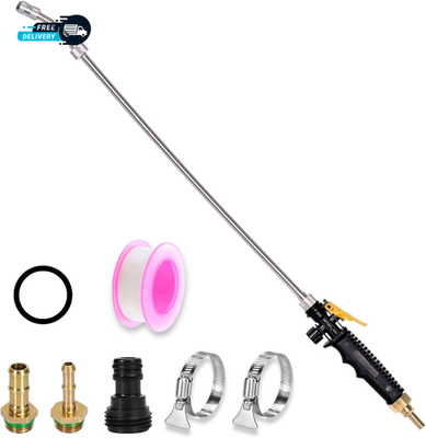 #ad #ad 29#x27;#x27; Sprayer Wand Replacement 1 4quot; amp; 3 8quot; Brass Barb Universal Stainless Sprayer $17.86
