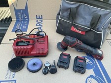 Flex Pxe 80 12.0 Set - Cordless Mini Nano Polisher Kit 2 Used Flex Pxe 80 12.0 Set - Cordless Mini Nano Polisher Kit 2 Used