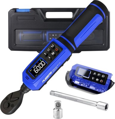 Digitaler Drehmomentschlüssel 3/8 Antrieb 0,9-60 Nm elektronischer Drehmomentschlüssel mit