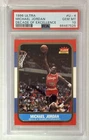 1996 FLEER ULTRA DECADE OF EXCELLENCE MICHAEL JORDAN CARD PSA 10 GEM MINT #U-4