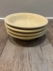 Set of 4 FIESTA 5-1/4” Fruit Bowls in Ivory, Lead-Free Microwave Dishwasher Safe