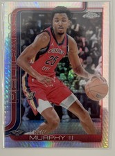 2025-26 TOPPS CHROME BASKETBALL PRISM REFRACTOR TREY MURPHY III PELICANS #104