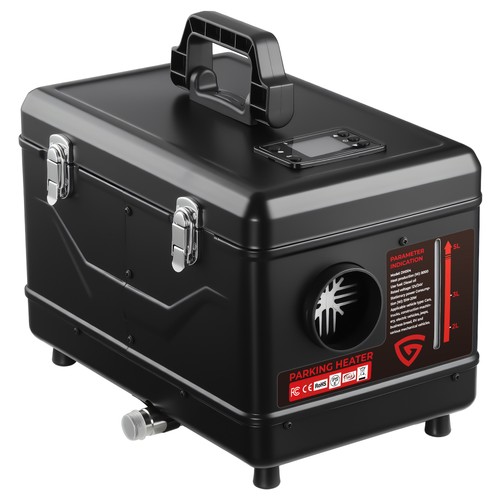 8KW Dieselheizung 12V 24V 230V Diesel Lufterhitzer zeltheizung Wohnmobil LKW - Bild 14 von 19