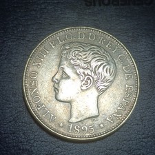 1 peso puerto rico 1895