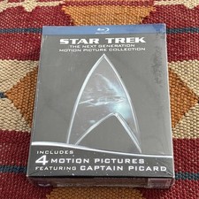 Star Trek The Next Generation The Motion Picture Collection Blue Ray New Sealed