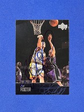 2003 Upper Deck #105 Jeff Foster Signed Autograph auto Indiana Pacers N