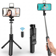 Selfie Stick Tripod Remote Desktop Stand Cell Phone Holder For iPhone Samsung US