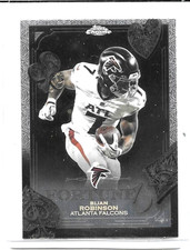 2025 Topps Chrome Football Bijan Robinson Fortune 15 Insert #F15-14