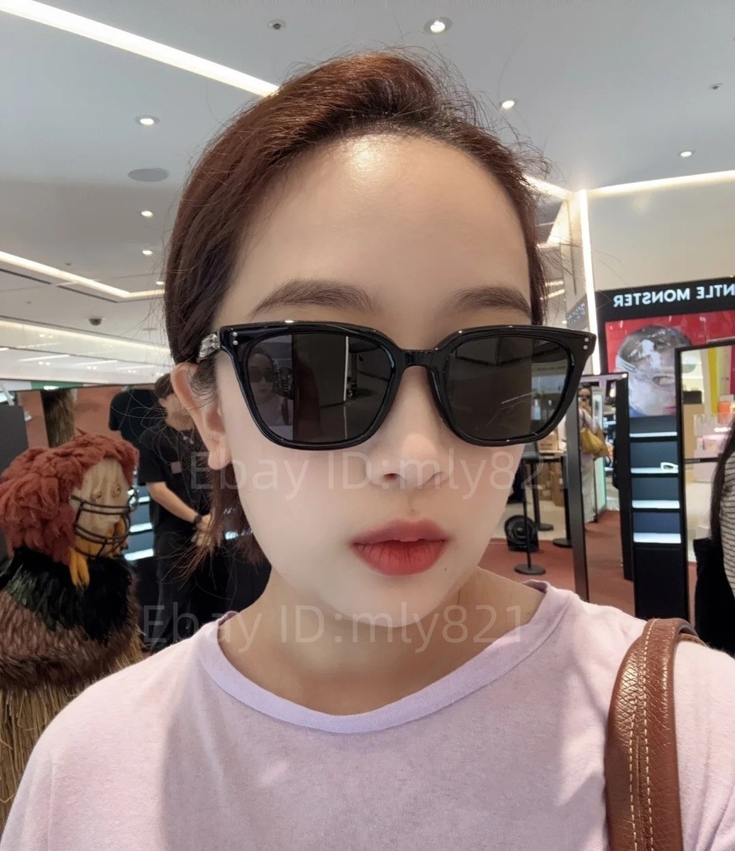 GentleMonster Days Day 01 Sunglasses Black Frame Black Lenses | eBay