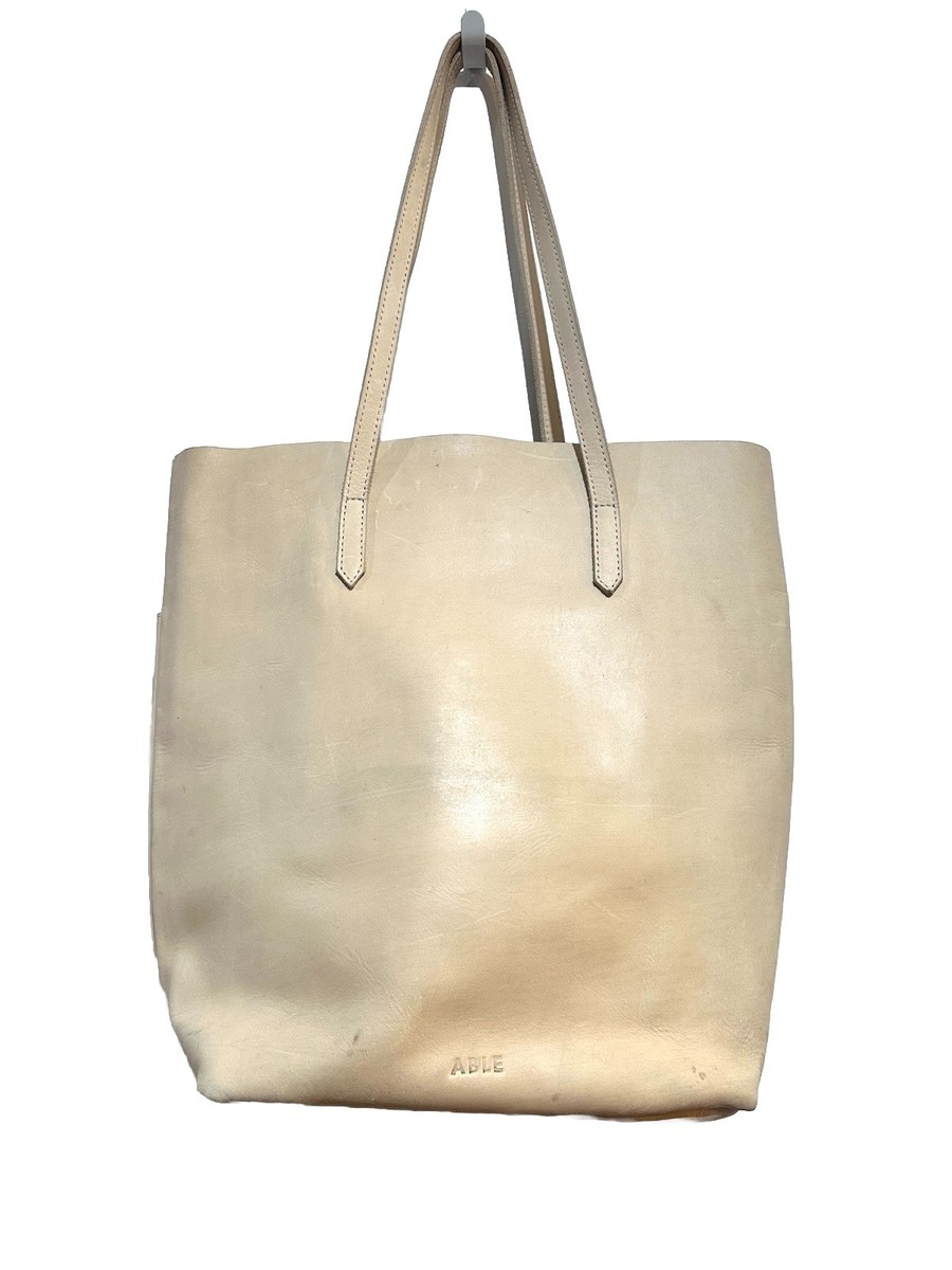Able Leather Tote Bag