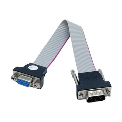Computer 15pin Male To Female VGA Built-in Graphics Card Extension Cable 21cm