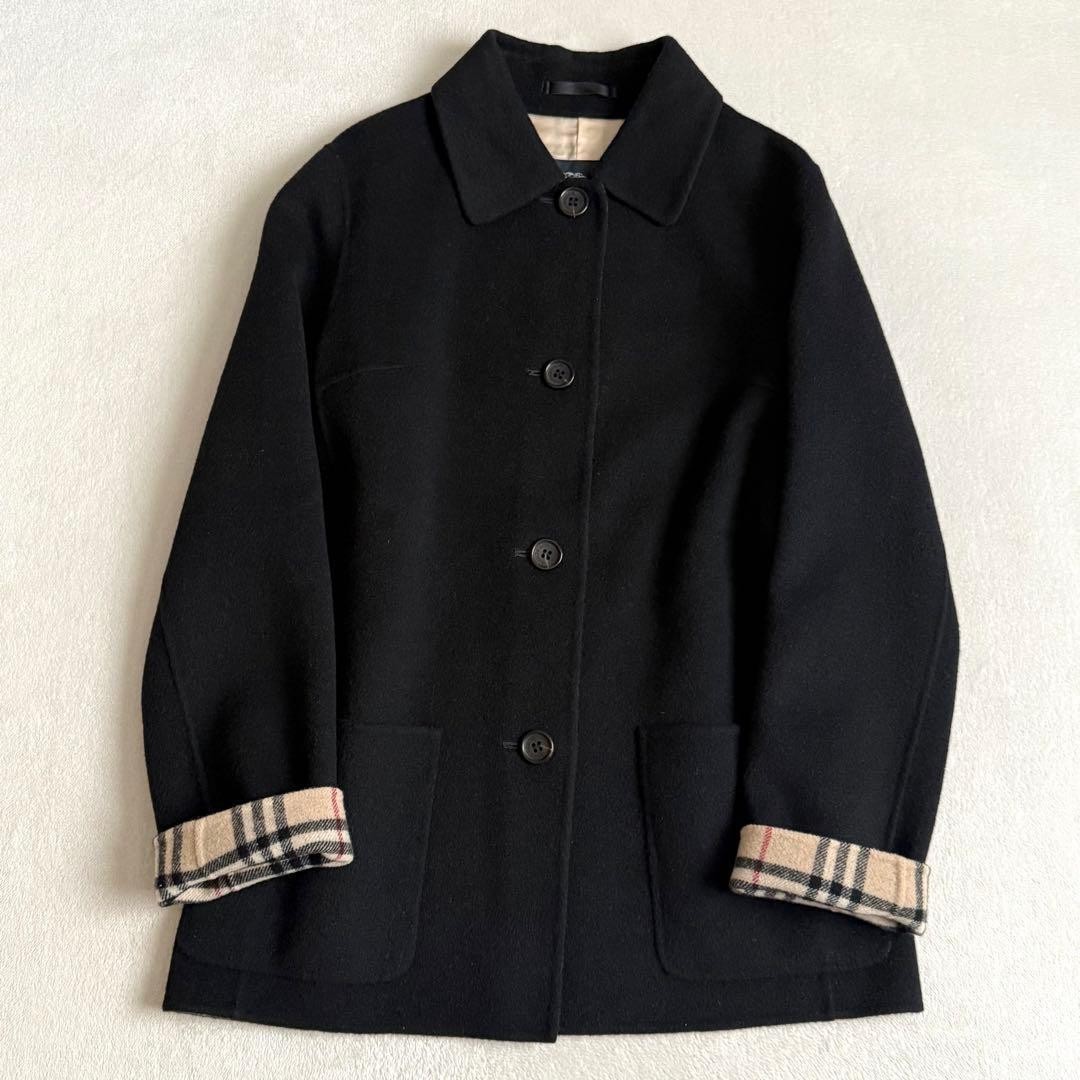 Burberry    London Peacoat Cashmere Blend Black 38 thumbnail 2